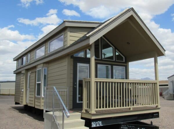 Modern Tiny Home Exterior View