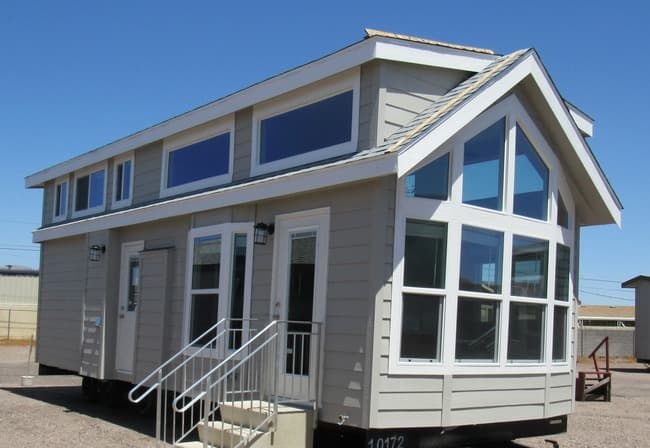 Modern Tiny Home Exterior View