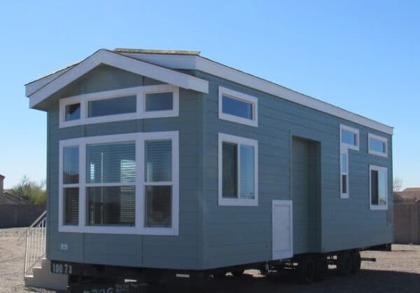 399 sqft Tiny Home On Wheels Exterior View